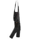 Pantaloni cu pieptar de lucru, stretch, Snickers Workwear, AllroundWork, 6051, Black