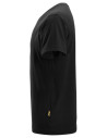 Tricou de bărbați, guler în V, bumbac 100%, 160 g/mp, Snickers Workwear, 2512, Black