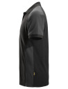 Tricou polo de bărbați, în 2 culori, bumbac+poliester, 220 g/mp, Snickers Workwear, 2750, Black/Steel Grey