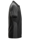 Tricou polo de bărbați, în 2 culori, bumbac+poliester, 220 g/mp, Snickers Workwear, 2750, Black/Steel Grey