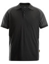 Tricou polo de bărbați, în 2 culori, bumbac+poliester, 220 g/mp, Snickers Workwear, 2750, Black/Steel Grey