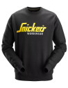 Bluză pentru bărbați, cu logo, 80% bumbac, 20% poliester, Snickers Workwear, 2898, Black