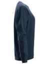 Bluză de damă, 80% bumbac, 20% poliester, Snickers Workwear, 2827, Navy