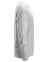 Tricou cu mânecă lungă pentru bărbați, 100% bumbac, Snickers Workwear, 2496, Grey Melange