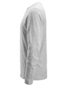 Tricou cu mânecă lungă pentru bărbați, 100% bumbac, Snickers Workwear, 2496, Grey Melange