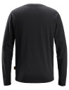 Tricou cu mânecă lungă pentru bărbați, 100% bumbac, Snickers Workwear, 2496, Navy