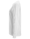 Tricou cu mânecă lungă de damă, 100% bumbac, Snickers Workwear, 2497, White