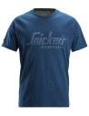 Tricou de bărbați, 100% bumbac, 200 g/mp, Snickers Workwear Logo, 2590, Deep Blue