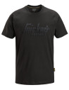 Tricou de bărbați, 100% bumbac, 200 g/mp, Snickers Workwear Logo, 2590, Black