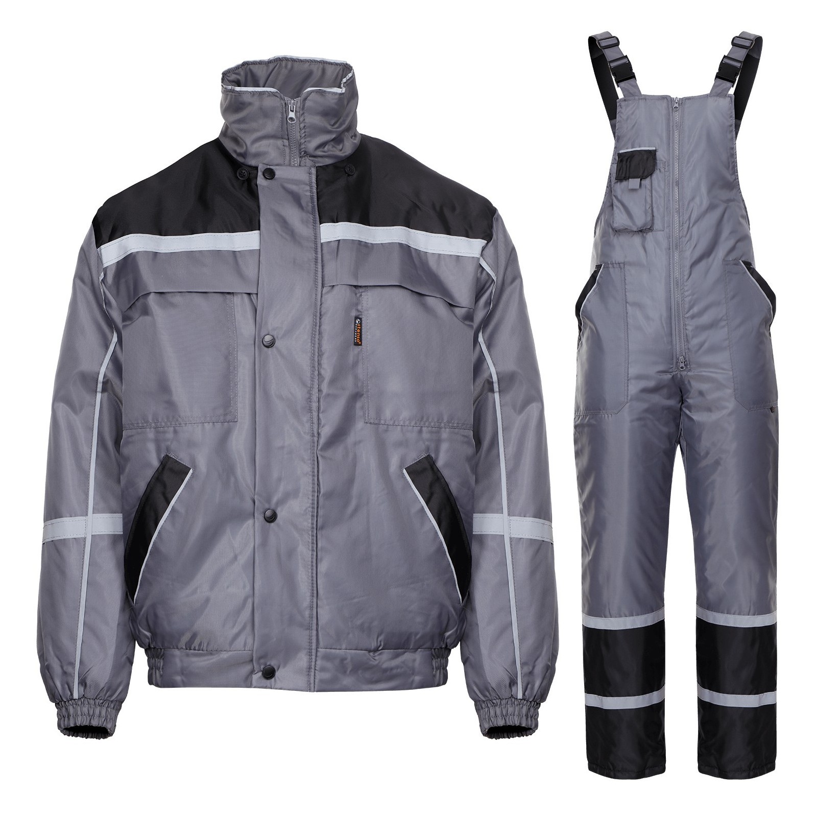 Costum de lucru impermeabil pentru iarnă, Collins Grey