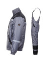 Costum de lucru impermeabil pentru iarnă, Collins Grey
