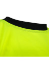 Tricou de înaltă vizibilitate, cu benzi reflectorizante, 100% poliester, Prisma HV Galben Negru