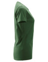 Tricou de dama, bumbac 100%, Snickers Workwear Classic, 2516, Green Foreste