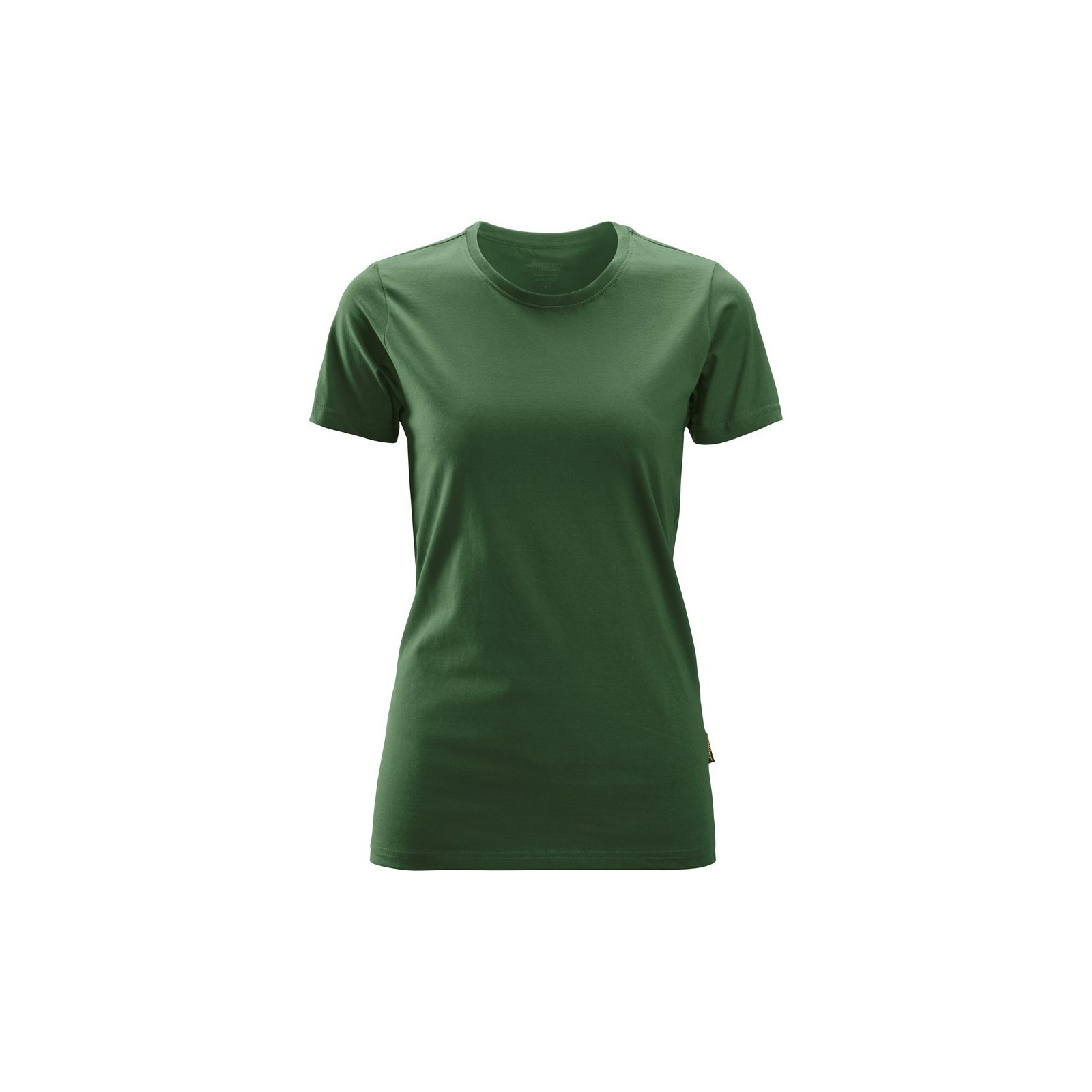 Tricou de dama, bumbac 100%, Snickers Workwear Classic, 2516, Green Foreste