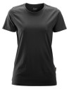 Tricou de dama, bumbac 100%, Snickers Workwear Classic, 2516, Black