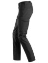 Pantaloni de lucru cargo dama, Snickers Workwear, FlexiWork Service, 6700, Black