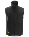 Vestă softshell unisex, rezistentă la apă și vânt, Snickers Workwear, AllroundWork, 4505, Black
