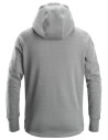 Hanorac cu glugă, din fleece, Snickers Workwear, FlexiWork, 8041, Grey/Black