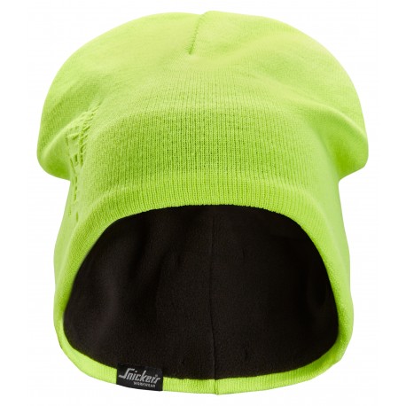 Căciulă din acrilic, cu membrană anti-vânt, Snickers Workwear, 9031, Neon Yellow