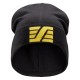 Căciulă din acrilic, cu logo, Snickers Workwear, 9035, Black/Yellow