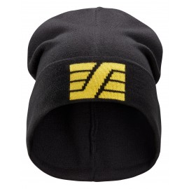 Căciulă din acrilic, cu logo, Snickers Workwear, 9035, Black/Yellow