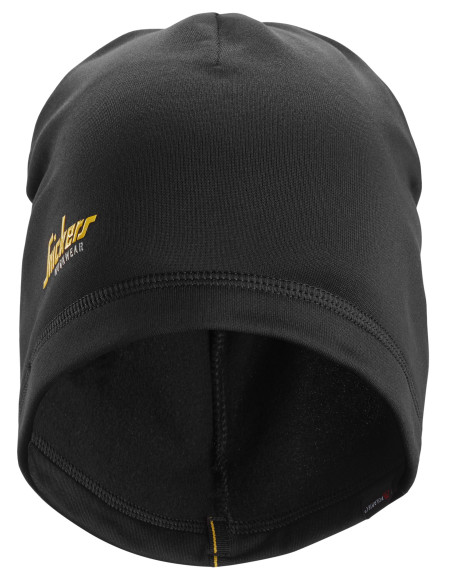 Căciulă din Polartec Power Stretch, cu logo, Snickers Workwear, 9048, Black