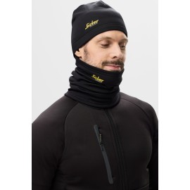 Căciulă din Polartec Power Stretch, cu logo, Snickers Workwear, 9048, Black