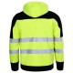 Set jachetă softshell Nobel 2.0 + geacă de iarnă căptușită Cloton - galben neon