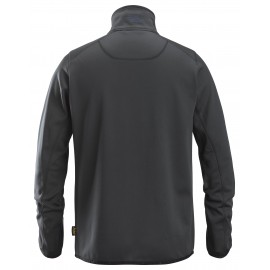 Jachetă din fleece, Full Zip, Snickers Workwear, AllroundWork, 8059, Steel Grey