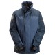 Geacă impermeabilă de damă, termoizolantă, cu glugă, de iarnă, Snickers Workwear, AllroundWork, 1117, Navy/Dark Navy