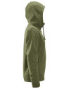 Hanorac cu glugă din bumbac & poliester, Full Zip, Snickers Workwear, AllroundWork, 2890, Khaki Green
