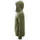 Hanorac cu glugă din bumbac & poliester, Full Zip, Snickers Workwear, AllroundWork, 2890, Khaki Green