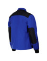 Jachetă de lucru, toate sezoanele, din tercot, cu buzunare multifuncționale, 260 g/mp, Kastor Royal Blue