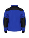 Jachetă de lucru, toate sezoanele, din tercot, cu buzunare multifuncționale, 260 g/mp, Kastor Royal Blue