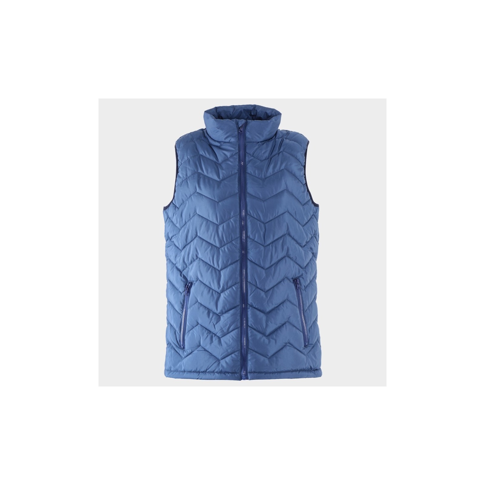 Vestă căptușită de damă, ușoară și călduroasă, Flash Neo Blue