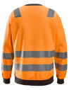 Bluză reflectorizantă, CL 2/3, Snickers Workwear, AllroundWork, 8037, Orange