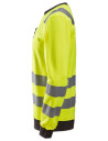 Bluză reflectorizantă, CL 2/3, Snickers Workwear, AllroundWork, 8037, Yellow