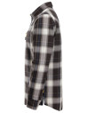Cămașă căptușită, pentru iarnă, Snickers Workwear, AllroundWork, 8522, Black/Bone White