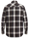 Cămașă căptușită, pentru iarnă, Snickers Workwear, AllroundWork, 8522, Black/Bone White