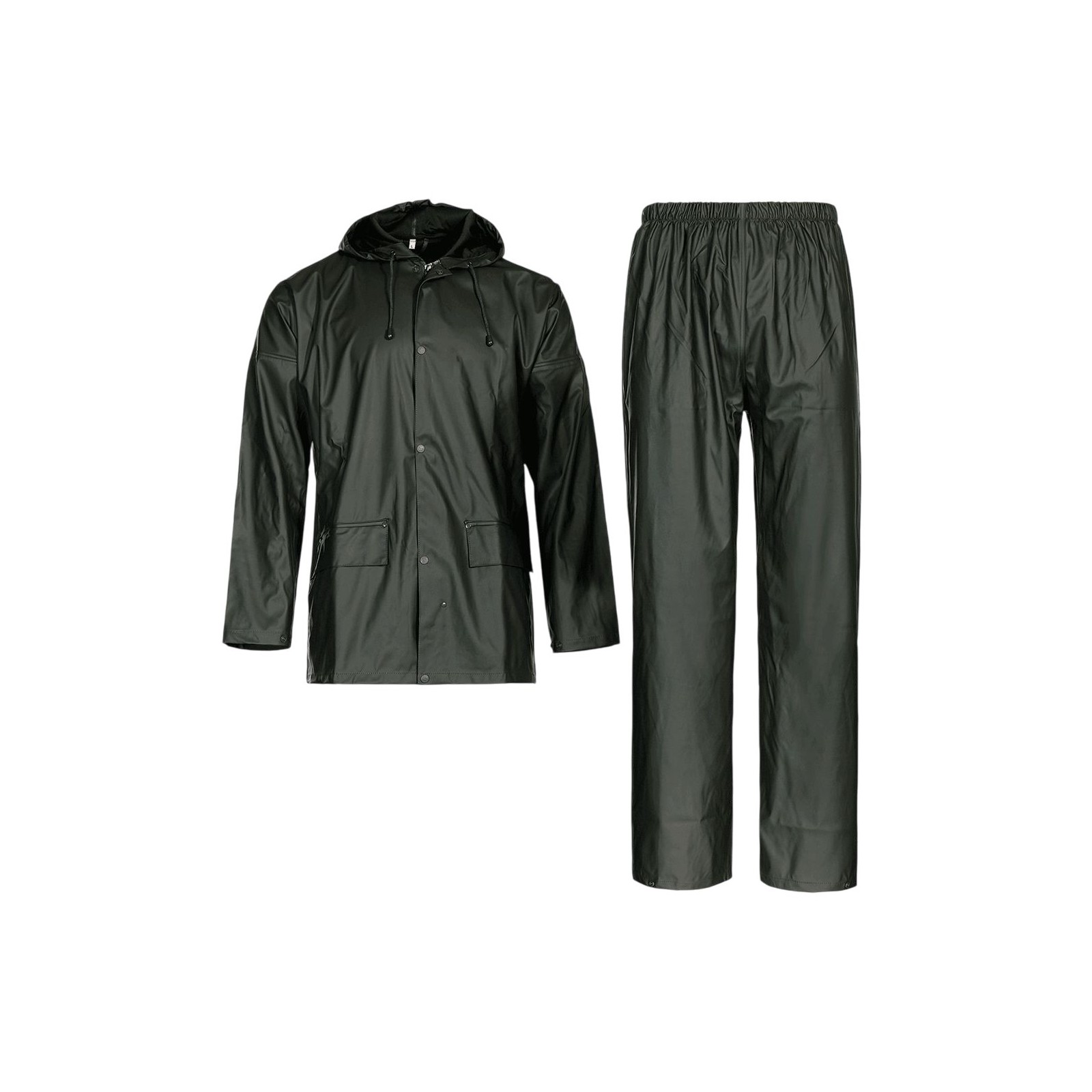 Costum de protecție împotriva ploii, din două piese, poliester/poliuretan, Stormer