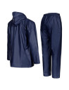 Costum de protecție împotriva ploii, din două piese, poliester/poliuretan, Stormer Blue