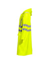 Pelerină impermeabilă, lungă, reflectorizantă, cu glugă, Stormer Yellow