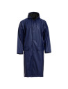 Pelerină impermeabilă, lungă, cu glugă, din poliester / poliuretan, Stormer Dark Blue