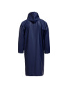 Pelerină impermeabilă, lungă, cu glugă, din poliester / poliuretan, Stormer Dark Blue