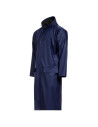 Pelerină impermeabilă, lungă, cu glugă, din poliester / poliuretan, Stormer Dark Blue