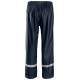 Pantaloni de ploaie cu benzi reflectorizante, din poliuretan, Snickers Workwear, 8201, Navy