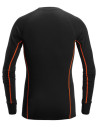 Bluză termică pentru bărbați, din lână merino, Snickers Workwear, Stay Warm, 9480, Black/Anthracite Melange