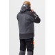 Geacă impermeabilă, termoizolantă, cu glugă, de iarnă, Snickers Workwear, AllroundWork, 1112, Steel Grey/Dark Steel Grey