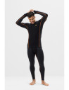 Pantaloni termici pentru bărbați, din lână merino, Snickers Workwear, Stay Warm, 9481, Black/Anthracite Melange