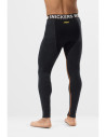 Pantaloni termici pentru bărbați, din lână merino, Snickers Workwear, Stay Warm, 9481, Black/Anthracite Melange